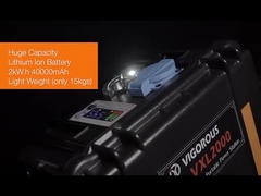 เครื่องผลิตพลังงานแสงอาทิตย์แบบพกพา 3000Wh เครื่องผลิตพลังงานแสงอาทิตย์ภายนอก